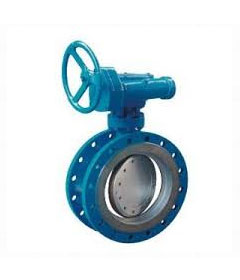 double offset flanged butterfly valve 150Lb～300Lb 